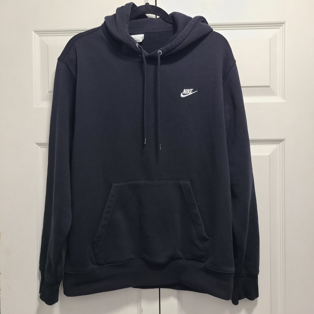 Nike Men's Hoodie in Black FLAW HOLE IN FRONT SZ‎ M